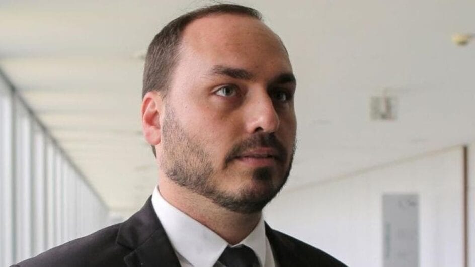 Carlos Bolsonaro, filho do ex-presidente Jair Bolsonaro
