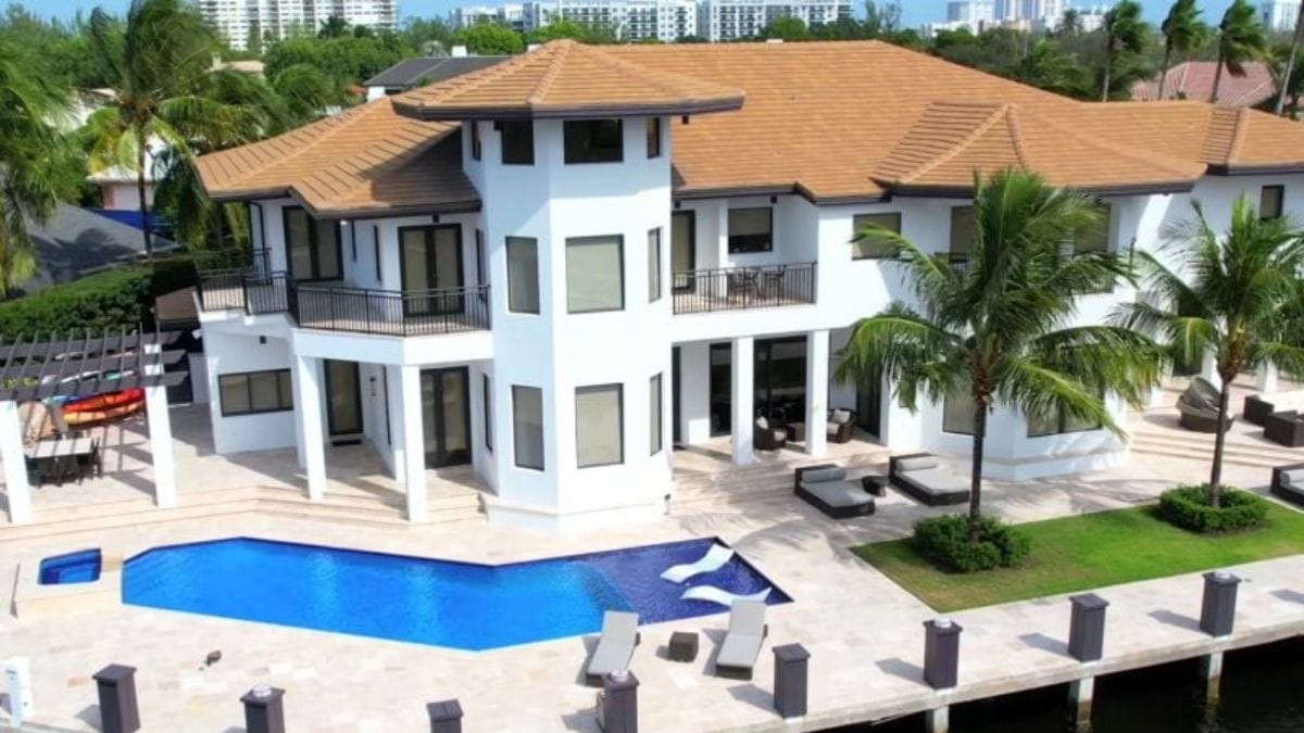 Mansão de Lionel Messi na Flórida (foto: divulgação)