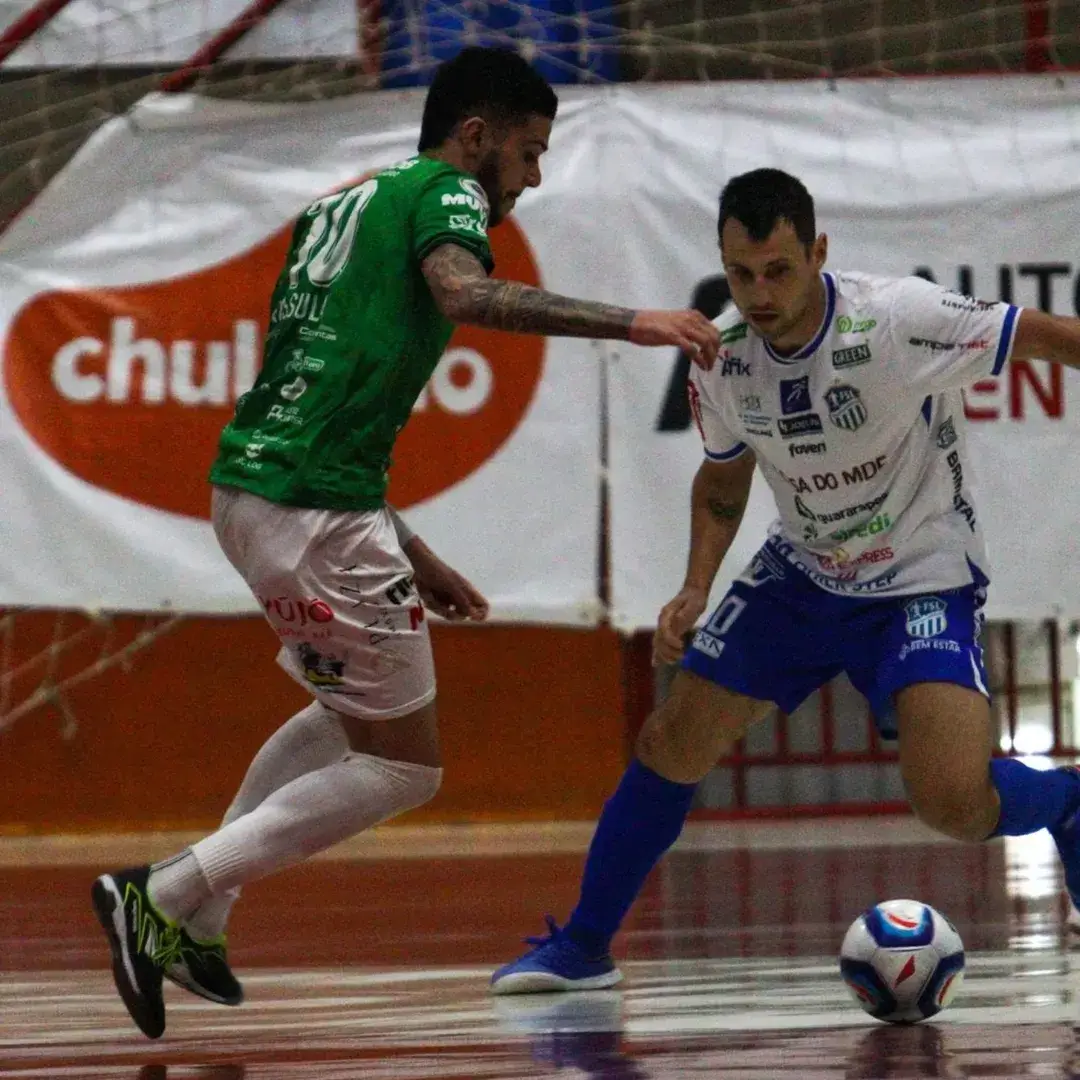 Chapecoense x São Lourenço - Catarinense de Futsal Série Ouro (Foto: Marcelo Cenci, SLO)