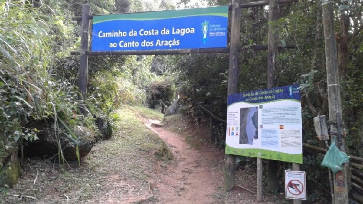 Trilha da Costa da Lagoa (Foto: Julioettore, Reprodução)