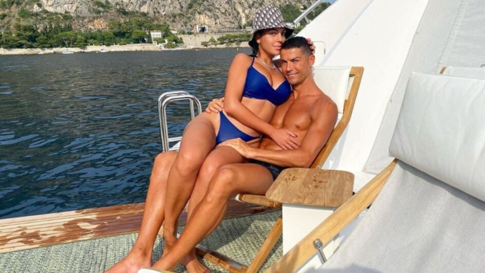 Cristiano Ronaldo e a noiva Georgina Rodriguez (Foto: Reprodução, Redes sociais).