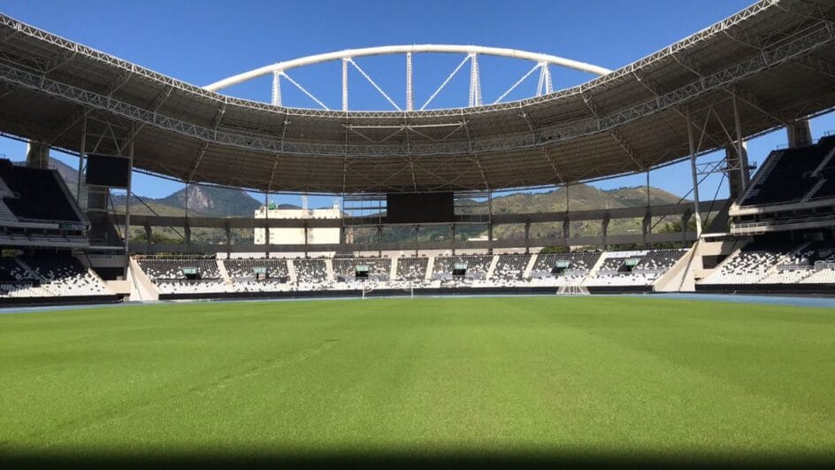 Estádio Nilton Santos, que joga o Botafogo (Foto: Botafogo, Flickr)