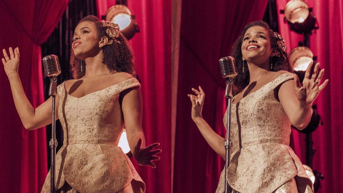 Dita canta no teatro lotado em ‘Êta Mundo Melhor!’