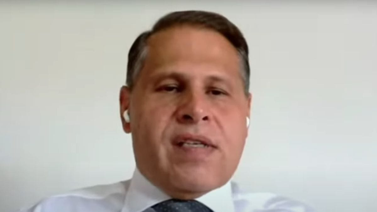 Eduardo Tagliaferro já havia sido ouvido em uma audiência por videoconferência (Foto: TV Senado, Reprodução)