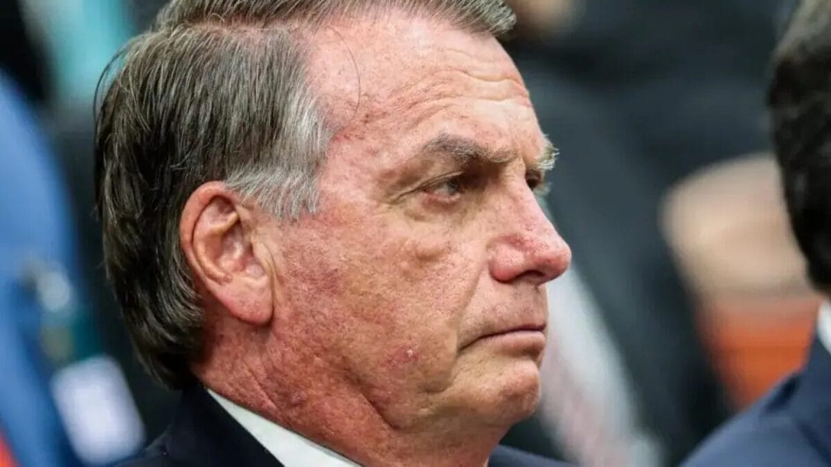 Foto mostra o ex-presidente Jair Bolsonaro