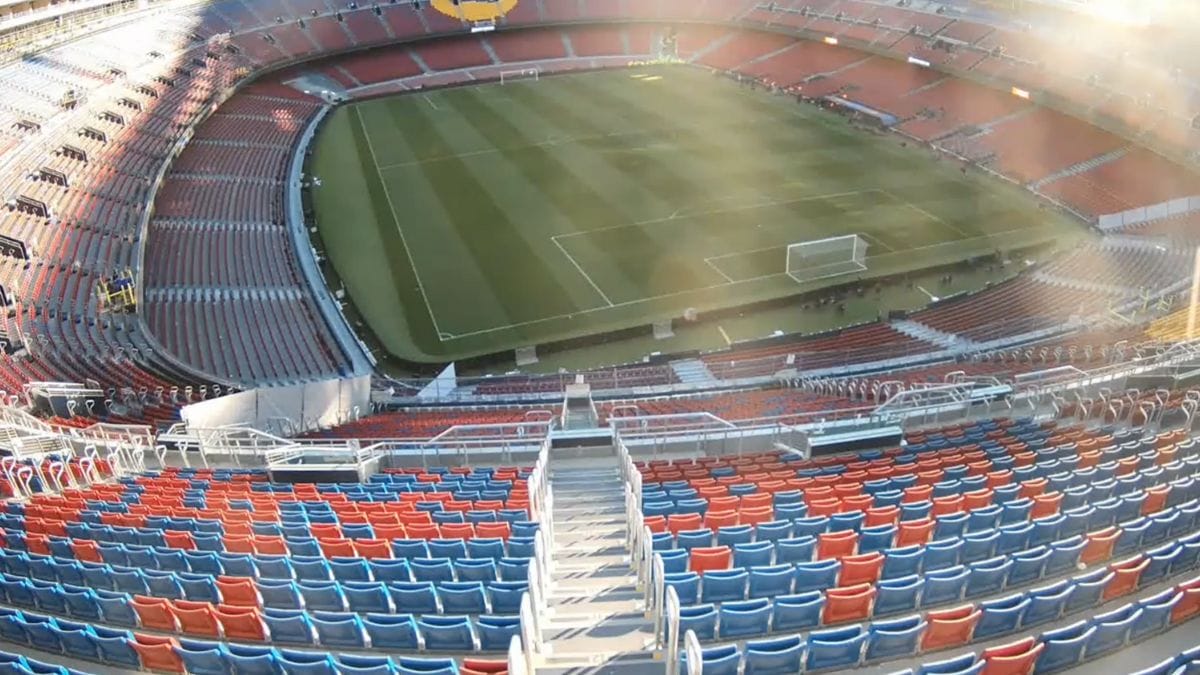 Imagens do Camp Nou