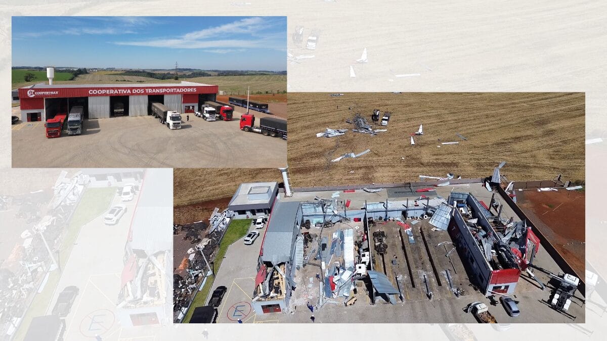 Imagens impressionantes mostram antes e depois de cooperativa