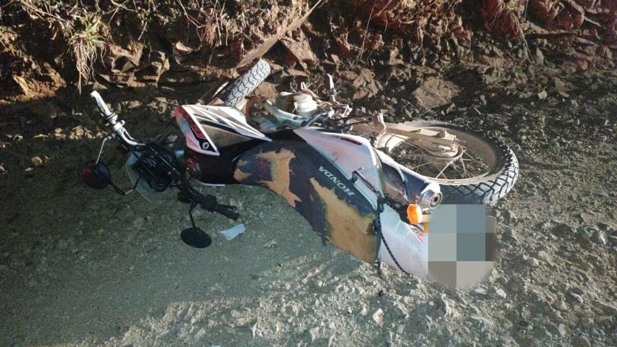 Morte de motociclista em Palma Sola