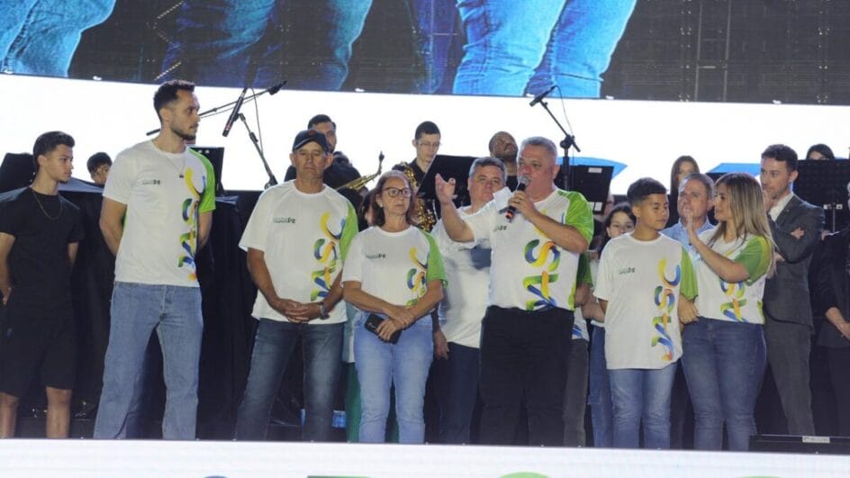 Foto da família de Danilo