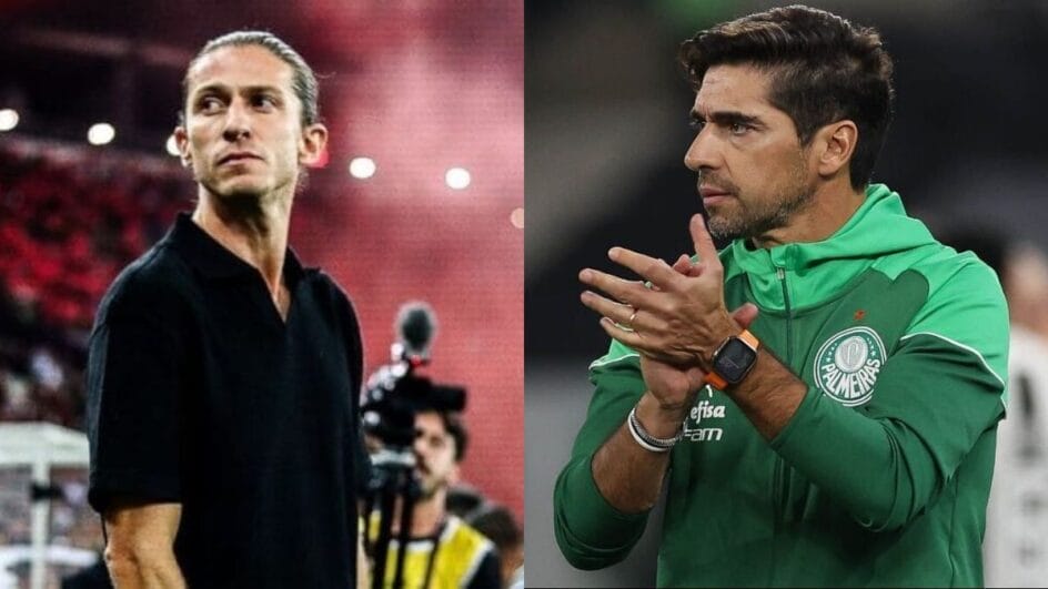Filipe Luís e Abel Ferreira serão os técnicos da final da Libertadores 2025