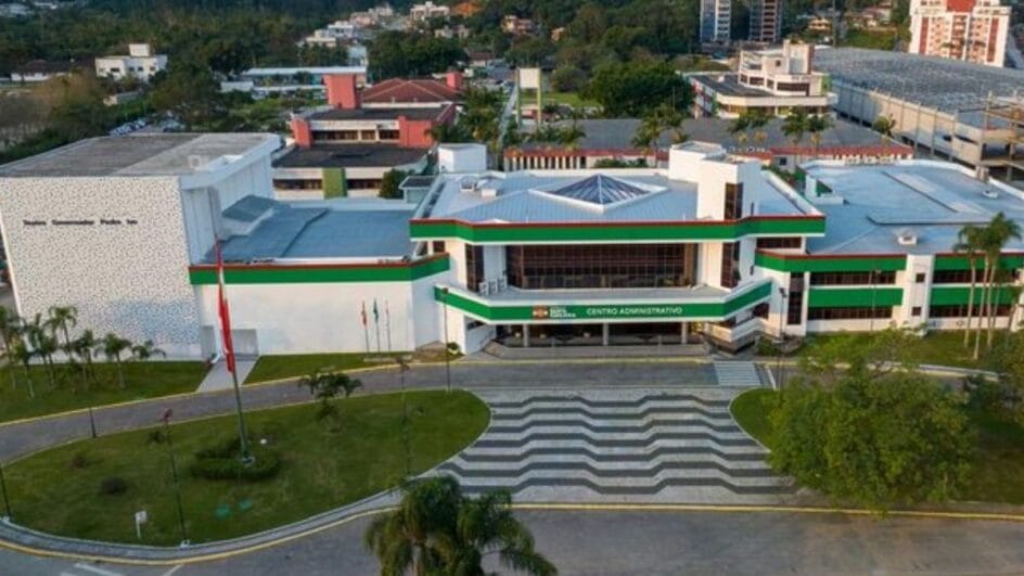 Centro Administrativo do governo de SC, em Florianópolis