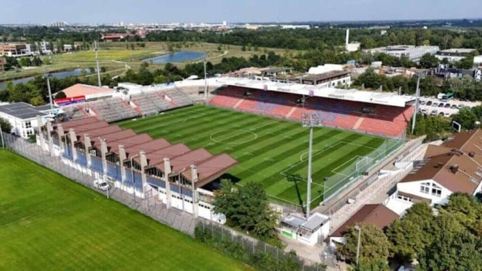 Hachinger Sportpark, novo estádio do Bayern de Munique (Foto: Media Bayern France)