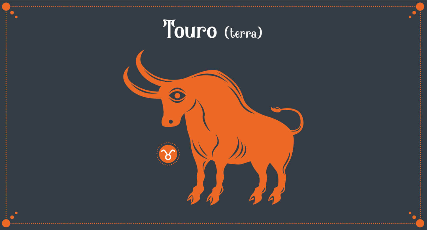 Ilustração do signo de Touro
