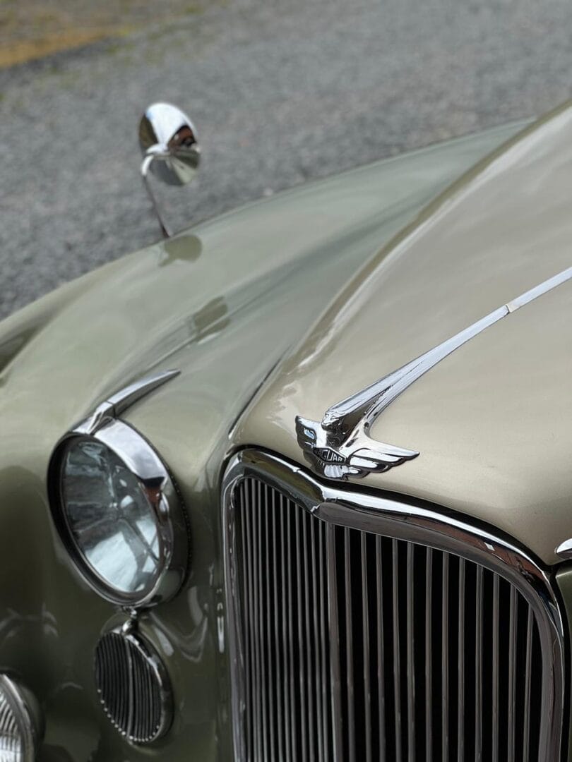 Carro Jaguar Mark VII, de 1955.