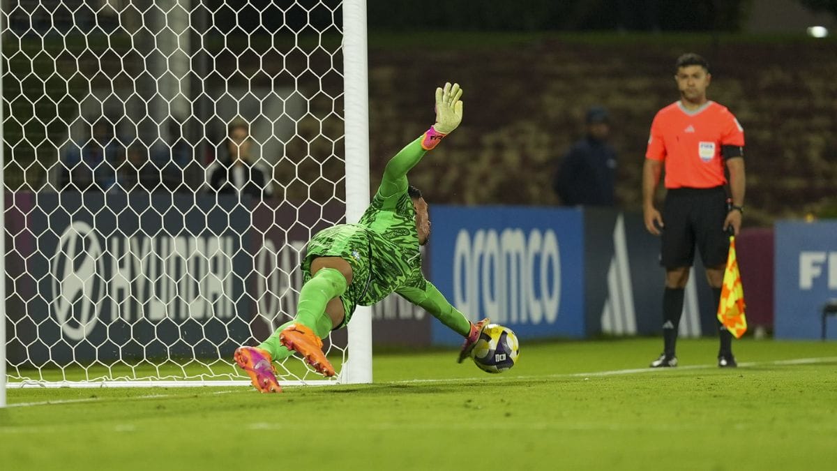 João Pedro, goleiro do Brasil na Copa do Mundo sub-17 (Foto: Nelson Terme, CBF)