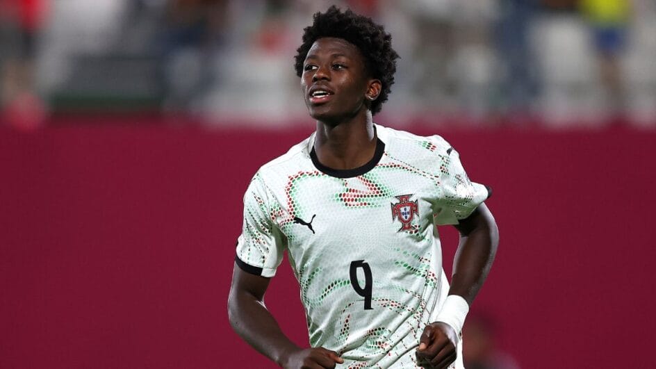 Anísio Cabral, de Portugal, na Copa do Mundo sub-17
