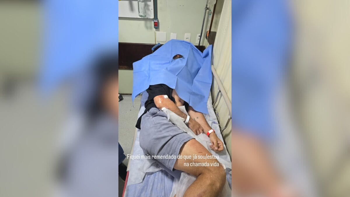 Kayky Brito sofre novo acidente (Foto: Reprodu&ccedil;&atilde;o, Redes sociais)