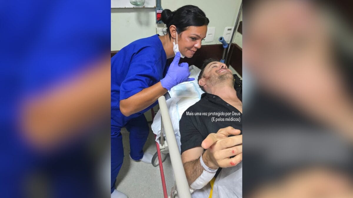 Kayky Brito sofre novo acidente (Foto: Reprodu&ccedil;&atilde;o, Redes sociais)