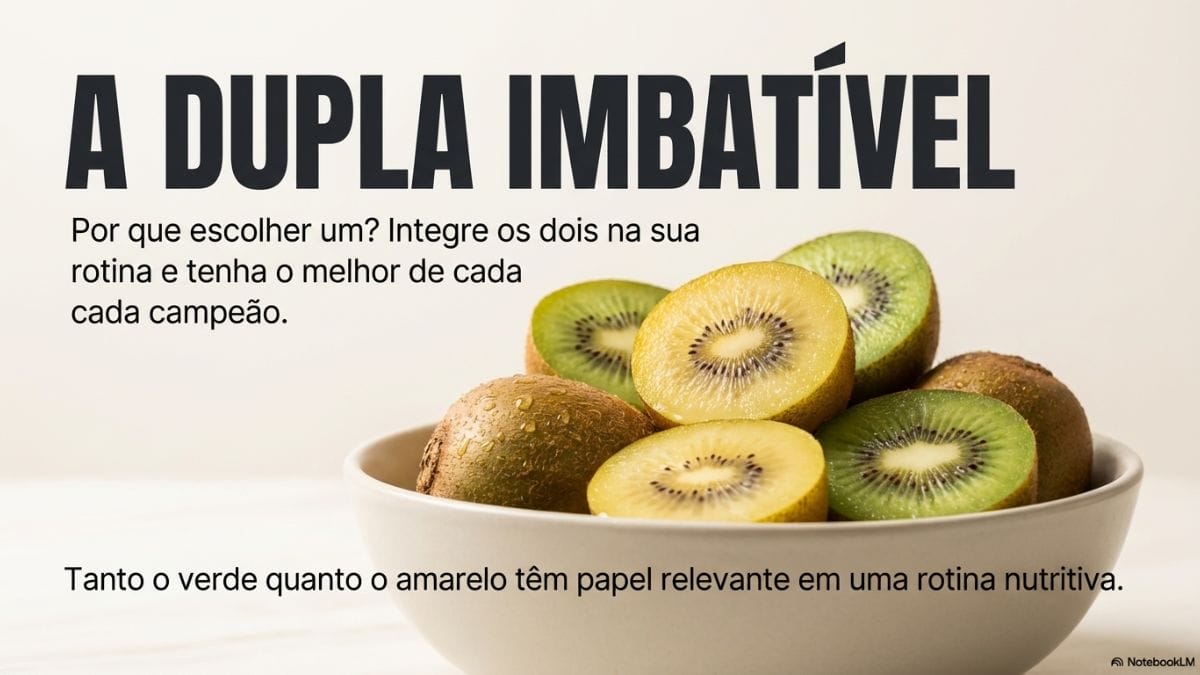 Kiwi Gold x Kiwi Verde_ qual é o melhor para o intestino e a imunidade
