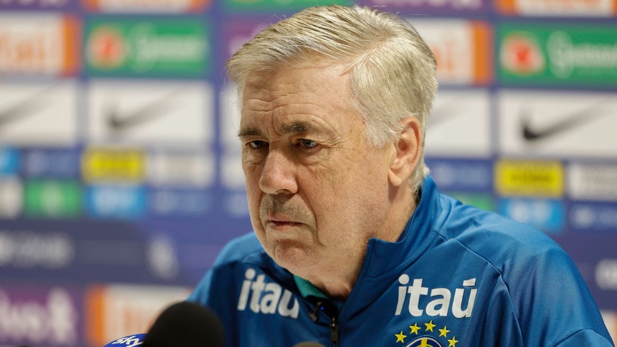 Treinador Carlo Ancelotti encerrou ano com quatro vitórias com a Seleção (Foto: Rafael Ribeiro, CBF).