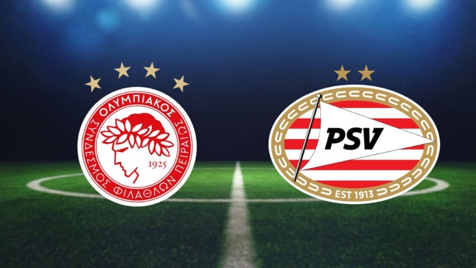Olympiacos é o mandante da partida (Foto: Arte NSC Total)