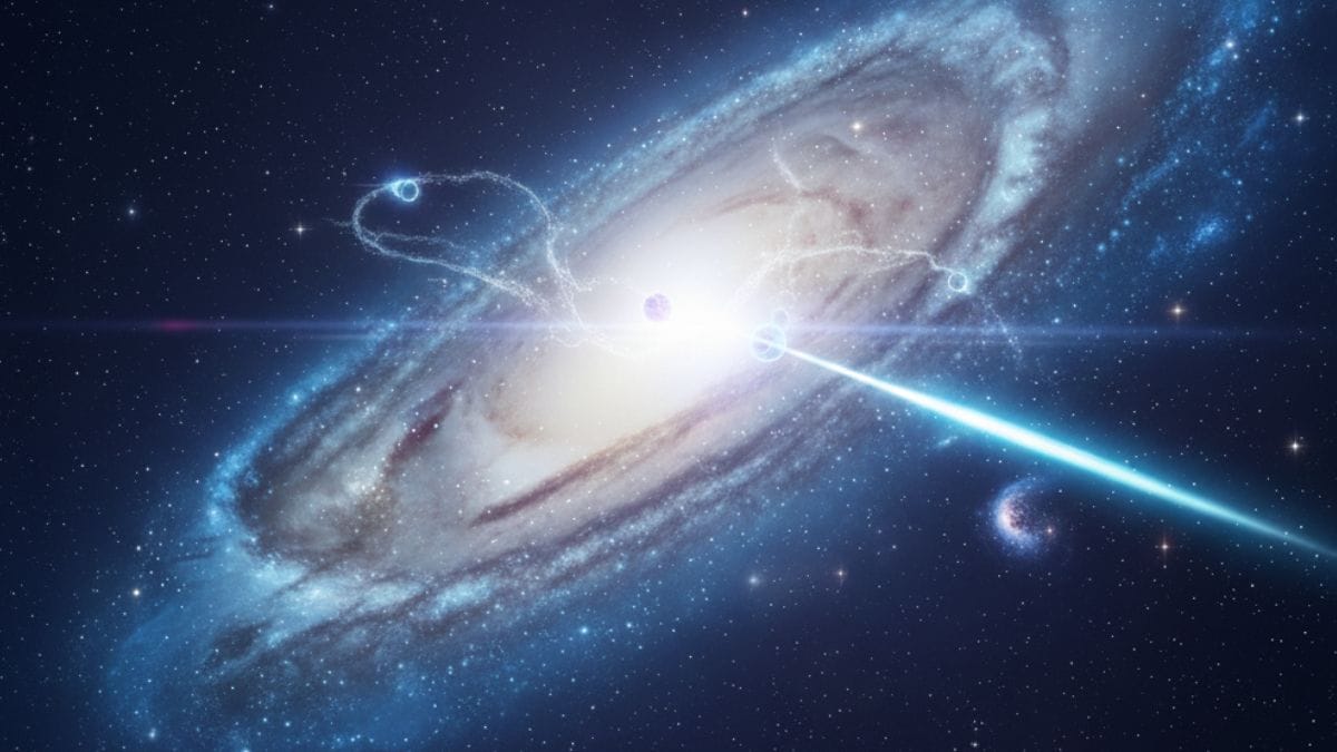 Matéria Escura é um dos maiores mistérios do Universo (Foto: imagem gerada por IA)