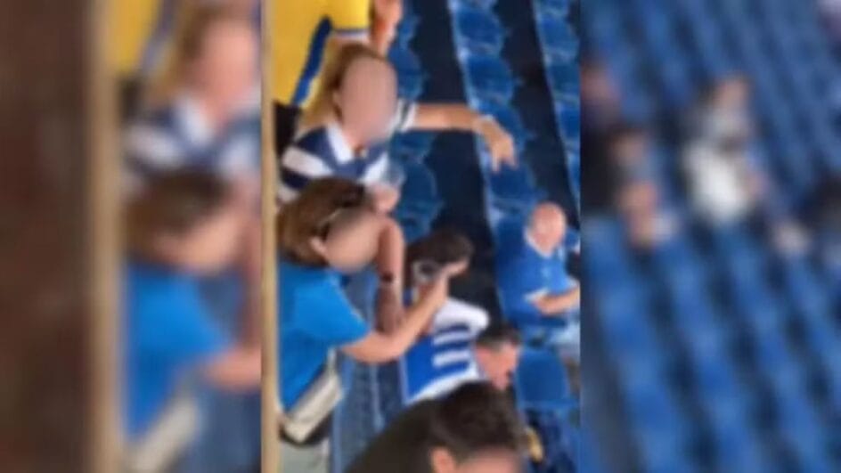 Caso de injúria racial no jogo entre Avaí e Remo (Foto: @cidade091, Reprodução).