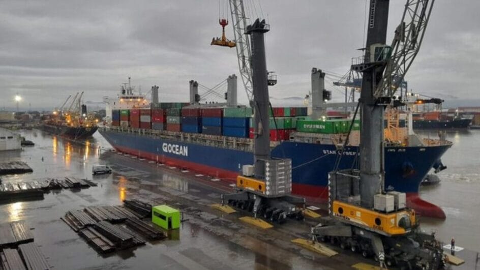 Porto de Itajaí é fechado após ciclone extratropical atingir o litoral norte de SC