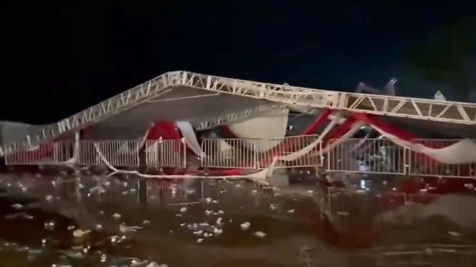 Temporal em Regente Feijó (SP) que deixou uma pessoa morta e 40 feridas