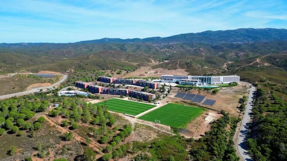 AIA Centro de Treinos, do Portimonense SAD (Foto: Portimonense SAD, Reprodução)