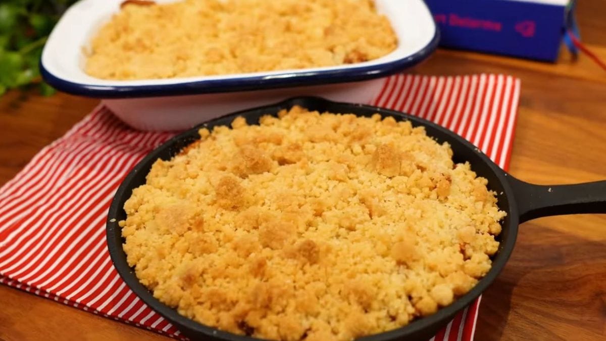 Torta de maçã fica deliciosa