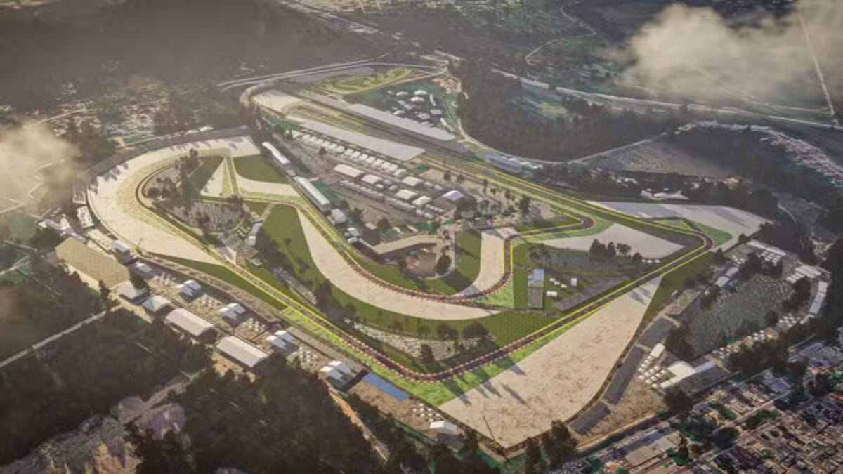 Traçado do Autódromo de Guaratiba, no Rio de Janeiro