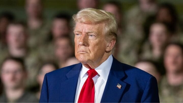 Presidente dos Estados Unidos, Donald Trump.