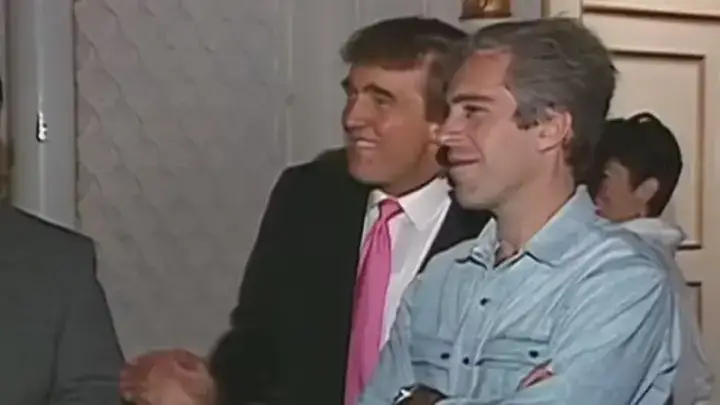 Trump e Epstein eram amigos (Foto: TV Globo, Reprodução)