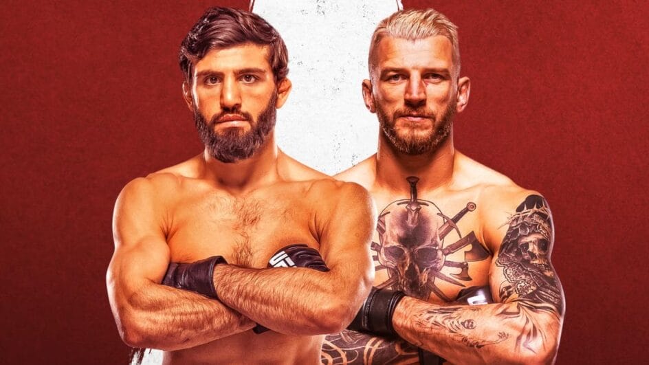 Tsarukyan x Hooker se enfrentam em Doha, no Catar (Foto: UFC, Divulgação)