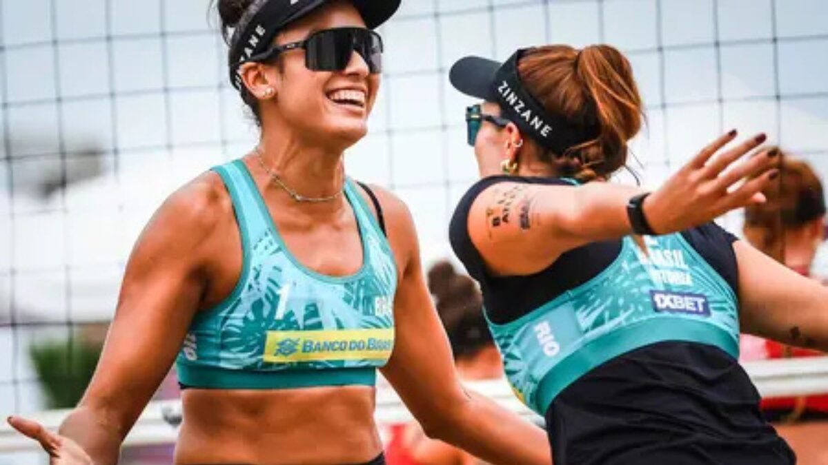 Vitória e Hegeile no Mundial de Vôlei de Praia