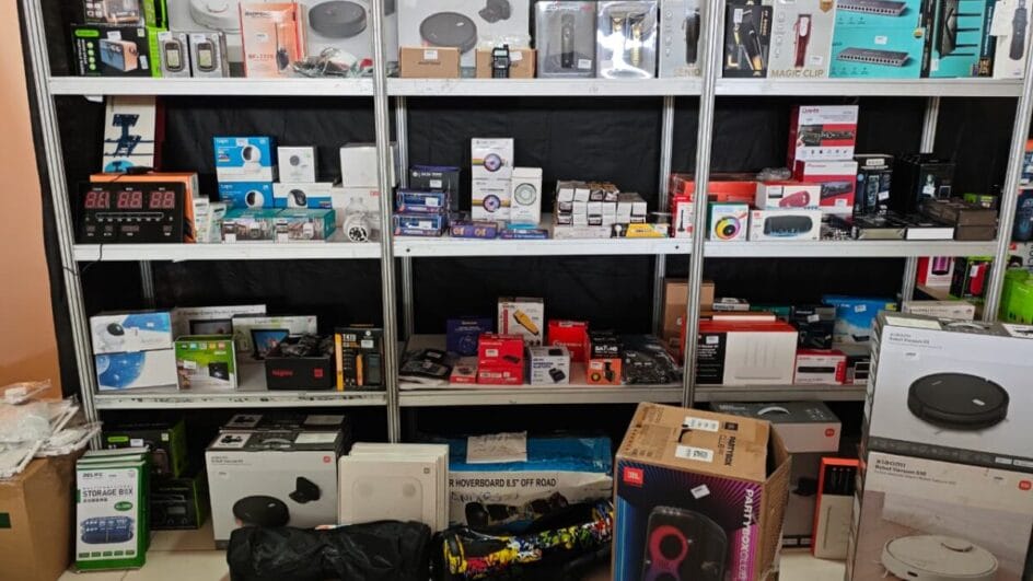 Produtos eletrônicos também estão na lista (Foto: Apae, Divulgação)