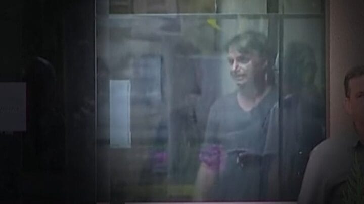 O ex-presidente está preso desde a manhã de sábado (22) (Foto: Rafael Sobrinho, TV Globo)