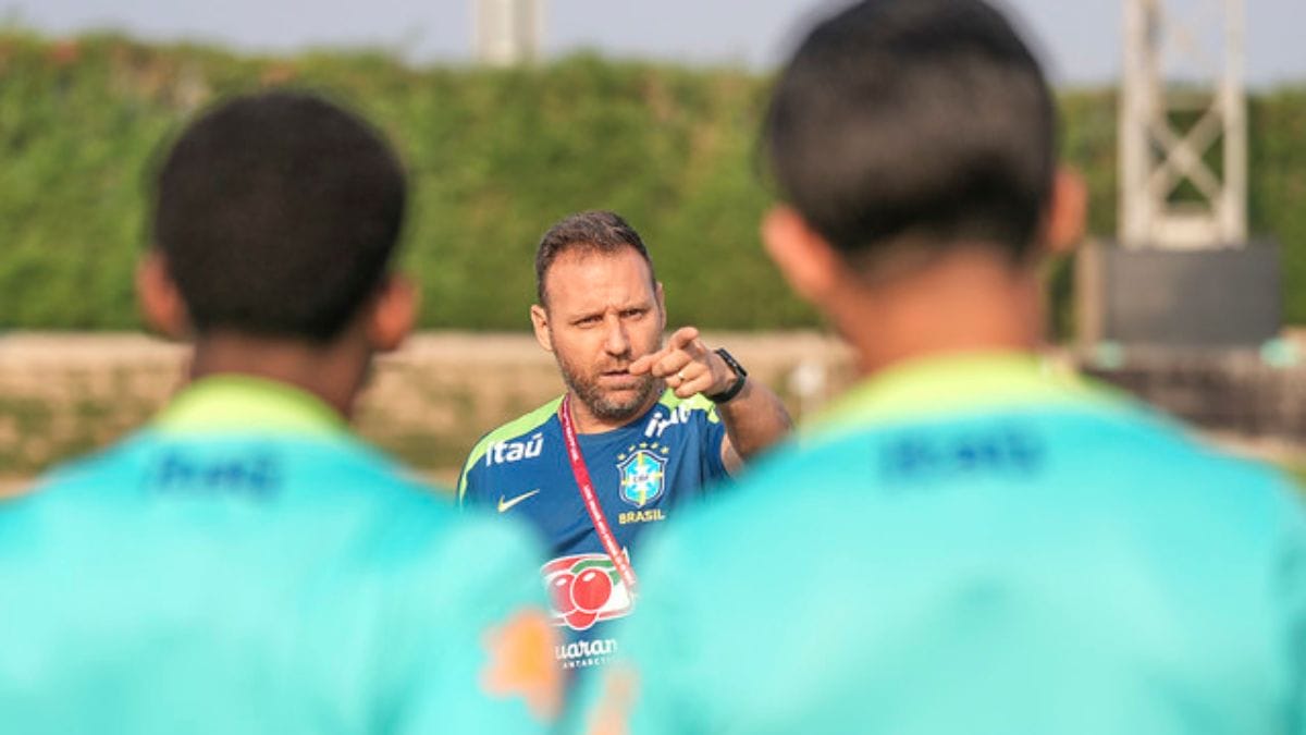 Treino da seleção brasileira para o Mundial Sub-17 (Foto: Nelson Terme, CBF)