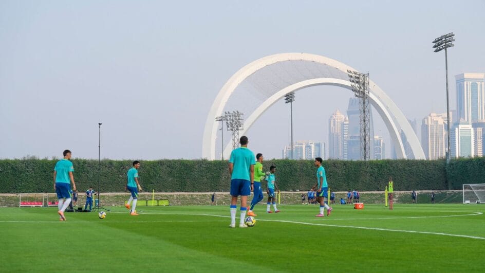 Treino da seleção brasileira para o Mundial Sub-17 (Foto: Nelson Terme, CBF)