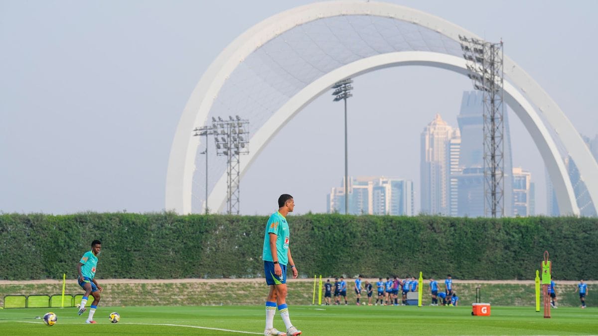 Treino da seleção brasileira para o Mundial Sub-17 (Foto: Nelson Terme, CBF)