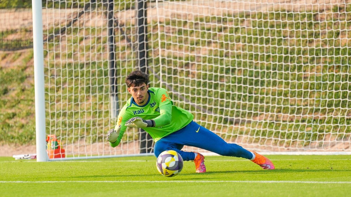 Treino da seleção brasileira para o Mundial Sub-17 (Foto: Nelson Terme, CBF)