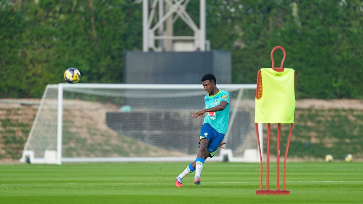 Treino da seleção brasileira para o Mundial Sub-17 (Foto: Nelson Terme, CBF)