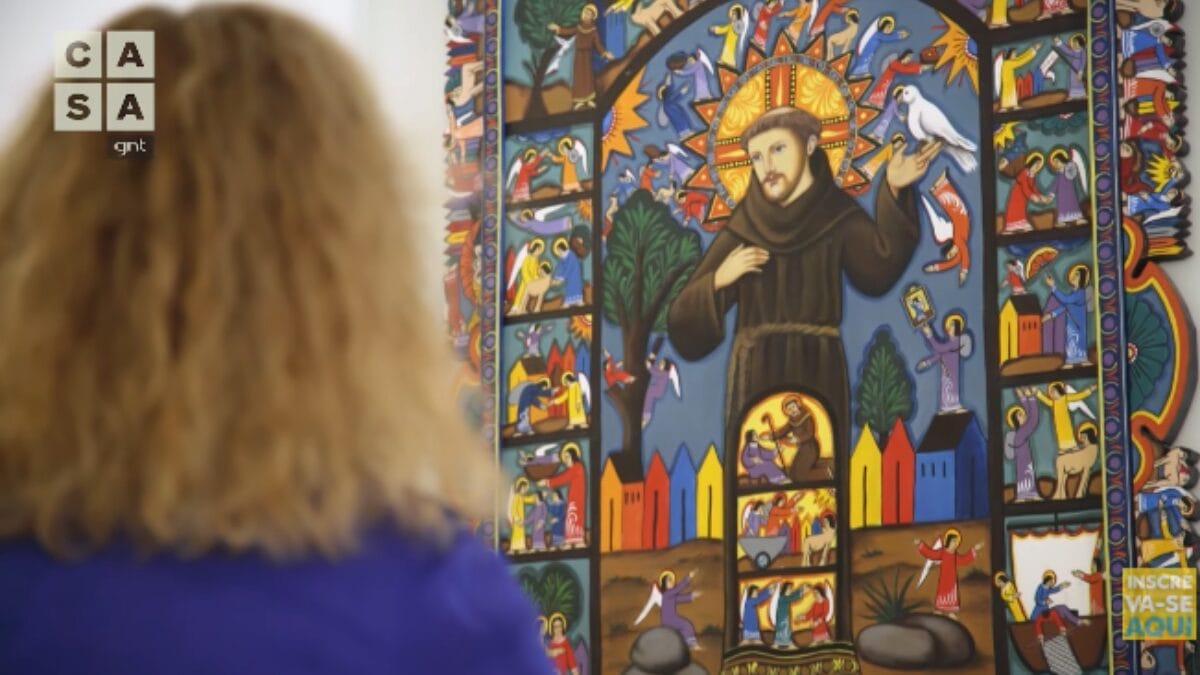 Detalhes da casa da atriz Arlete Salles