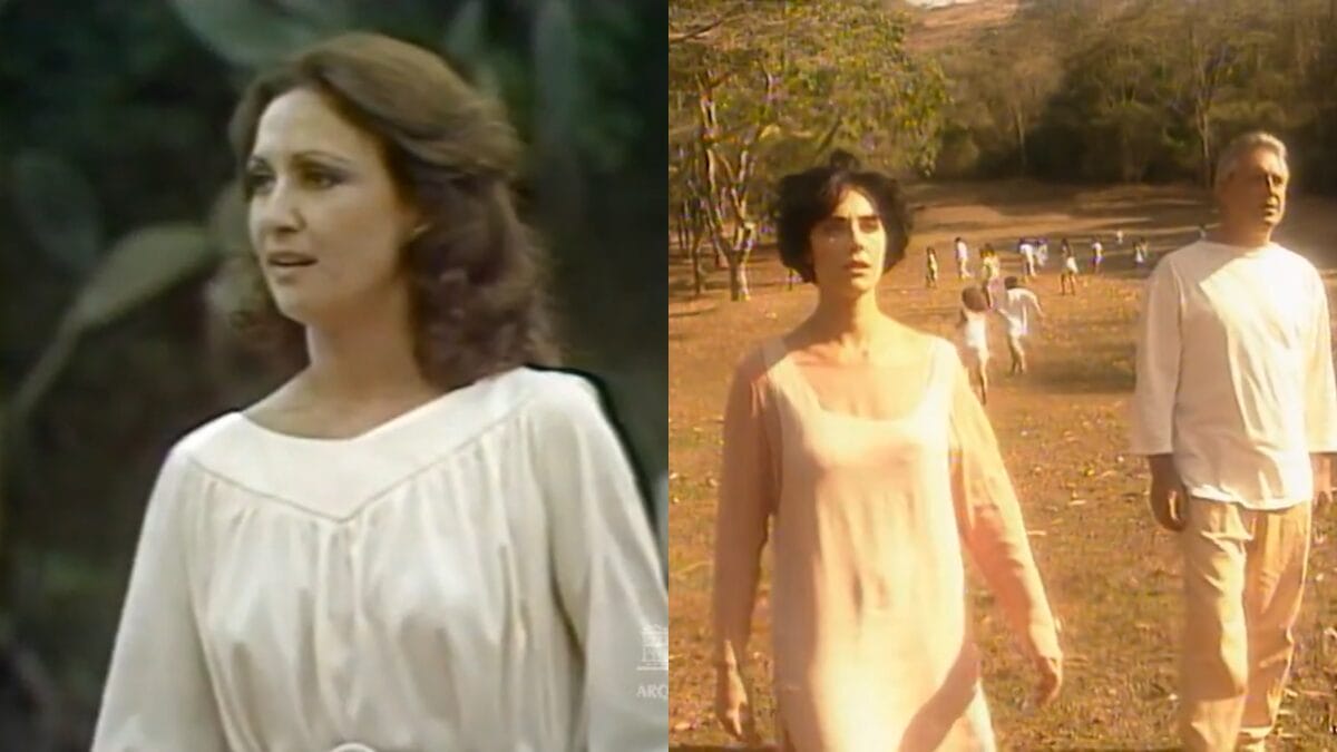 cena dina reencontrando a mae a viagem