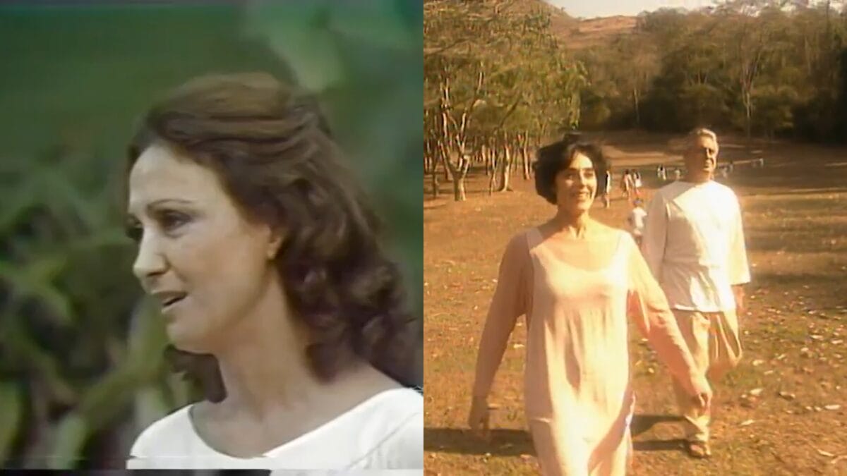 cena dina reencontrando a mae a viagem