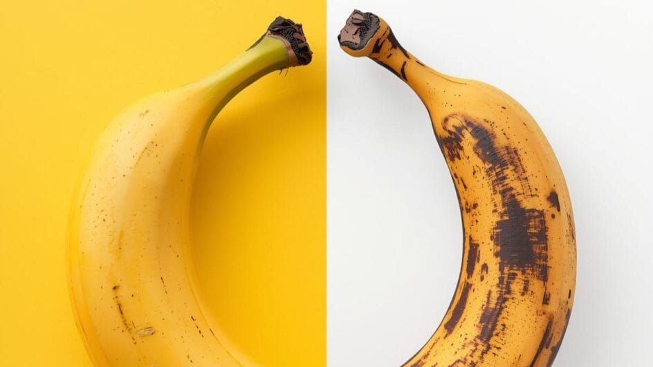 comer frutas muito maduras