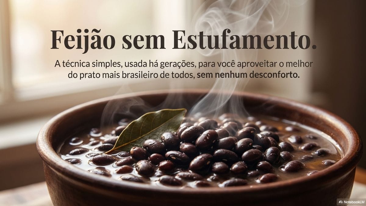 como preparar o feij&atilde;o para comer com arroz e n&atilde;o ter estufamento