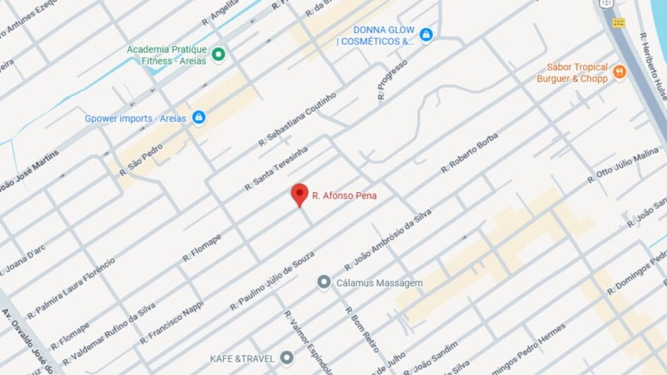 "Reservado": Quem é empresário morto a tiros na Grande Florianópolis (Foto: Google Maps, Divulgação)