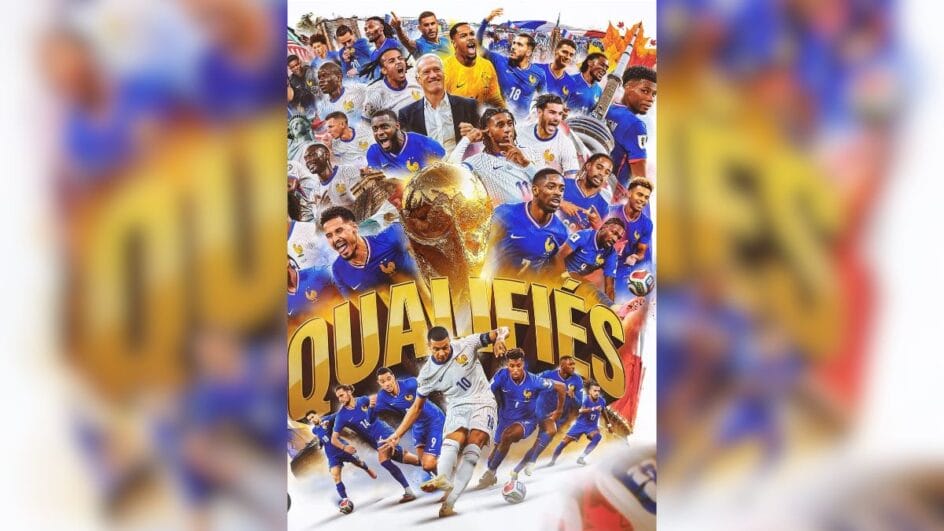 França está classificada para a Copa do Mundo (Foto: divulgação FIFA)